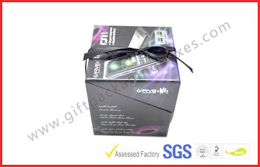 Magnetic Flatable Gift Packaging Boxes , Promotion Greyboard Boxes for Watches / Jewelry
