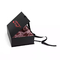 Velvet Flap Gift Box Cosmetics Clothing Black Texture Folding Rigid Gift Boxes