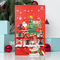 Paperboard Christmas Countdown Gift Box Rigid Calendar Gift Box