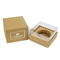 Silver Craft Kraft Paper Aromatherapy Candle Gift Box for Perfume Essential Oil Packaging