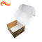 Folded Corrugated Paper Box Glossy Lamination Printing Handling For Mailing