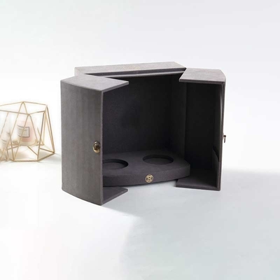 Custom double door gift box Creative logo design can be customized