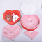 Heart shaped Romantic Lovely Valentine's Day Series Paper Gift Box Customized Jewelry Necklace Transfer Beads Packaging