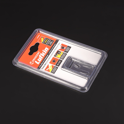 Custom pvc transparent blister inner tray anti-theft card blister packaging precision hardware blister inner tray