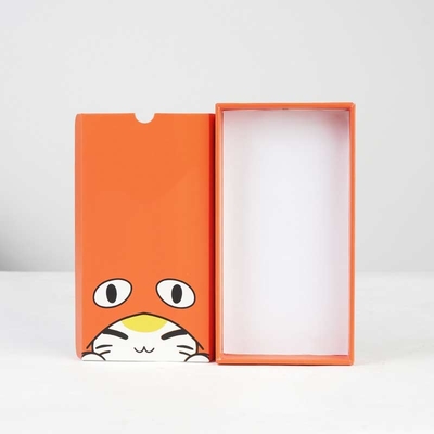 Customized mobile phone case packaging box Orange Cat series packaging box toughened film packaging box customized