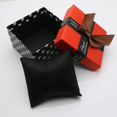Watch box bow exquisite cardboard gift box watch box gift box customization
