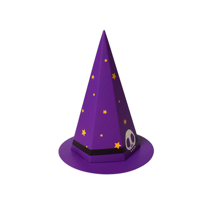 Funny Halloween cartoon hat candy cookie gift box custom Halloween packaging color packaging box