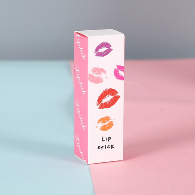 Lipstick box packaging box customized single lipstick cosmetic color box packaging box gift box