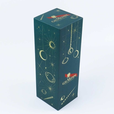High-grade hot stamping printing drawer type red wine packaging gift box holiday gift gift box customization