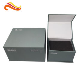 Handmade magnet gift packing box different size CMYK printing with black foam inside