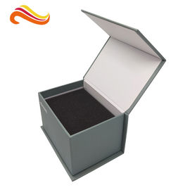 Handmade magnet gift packing box different size CMYK printing with black foam inside